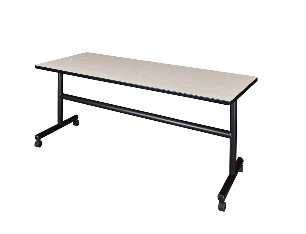 Kobe 72 x 24 in. Flip-Top Training Nesting Table- Maple