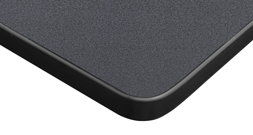 Kobe 60 x 30 in. Flip-Top Training Nesting Table- Grey