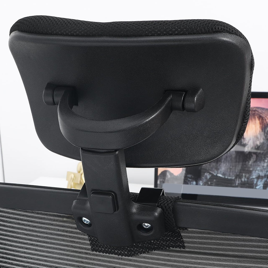 Office Chair Headrest Attachment, Adjustable Head Rest for Office Chair, Universal Headrest Head Pillow for Office Chair Computer Chair(11x8.65 inch)¡­