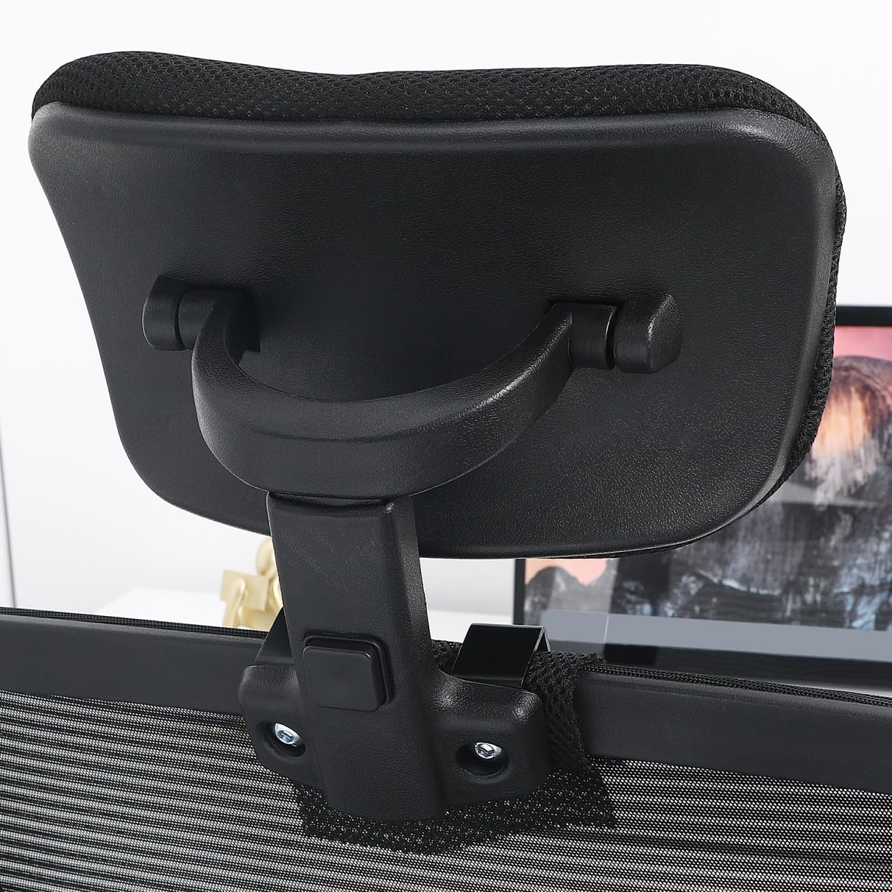 Office Chair Headrest Attachment, Adjustable Head Rest for Office Chair, Universal Headrest Head Pillow for Office Chair Computer Chair(11x8.65 inch)¡­