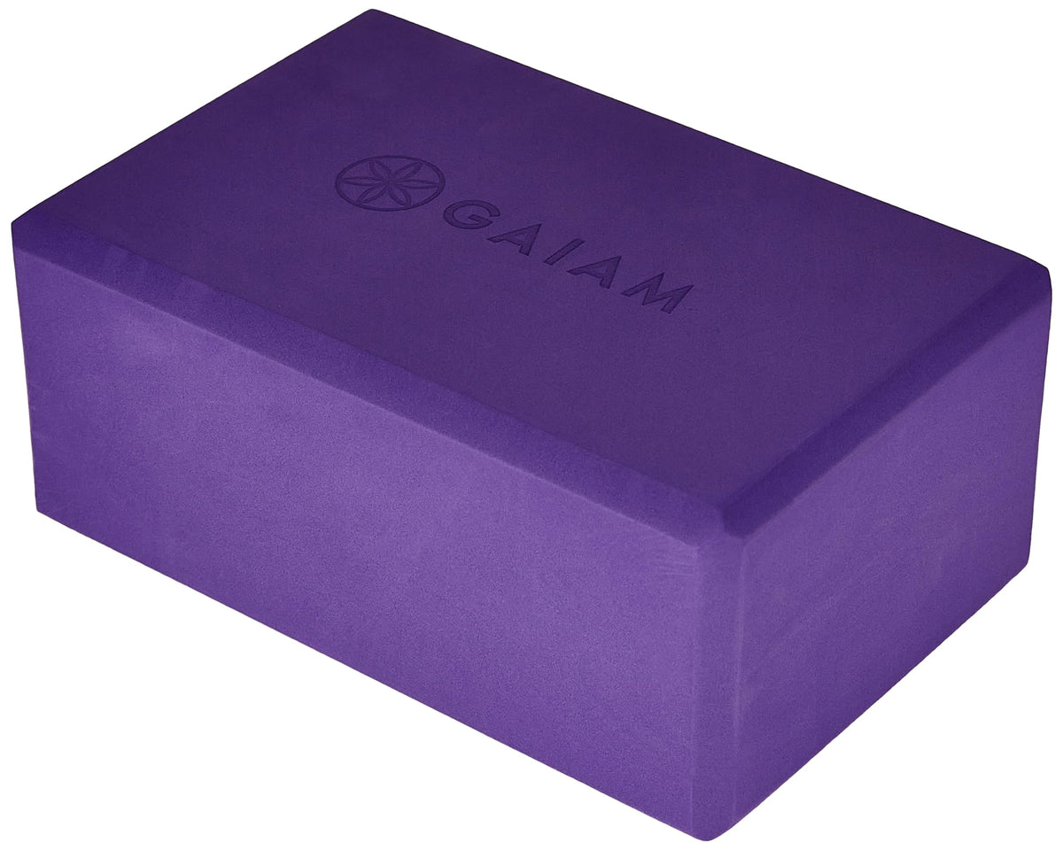 Yoga Block - Supportive Latex-Free Eva Foam - Soft Non-Slip Surface with Beveled Edges for Yoga, Pilates, Meditation - Yoga Accessories for Stability, Balance, Deepen Stretches