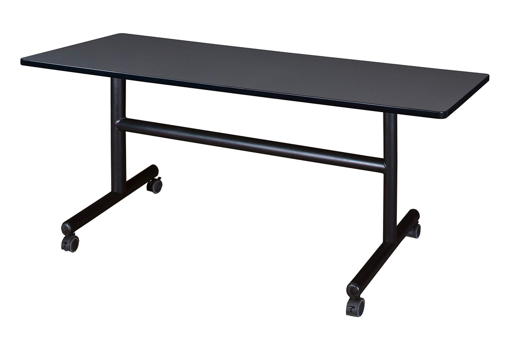 Kobe 60 x 30 in. Flip-Top Training Nesting Table- Grey