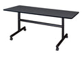 Kobe 60 x 30 in. Flip-Top Training Nesting Table- Grey