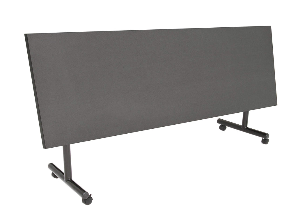 Kobe 84 x 24 in. Flip-Top Training Nesting Table- Grey