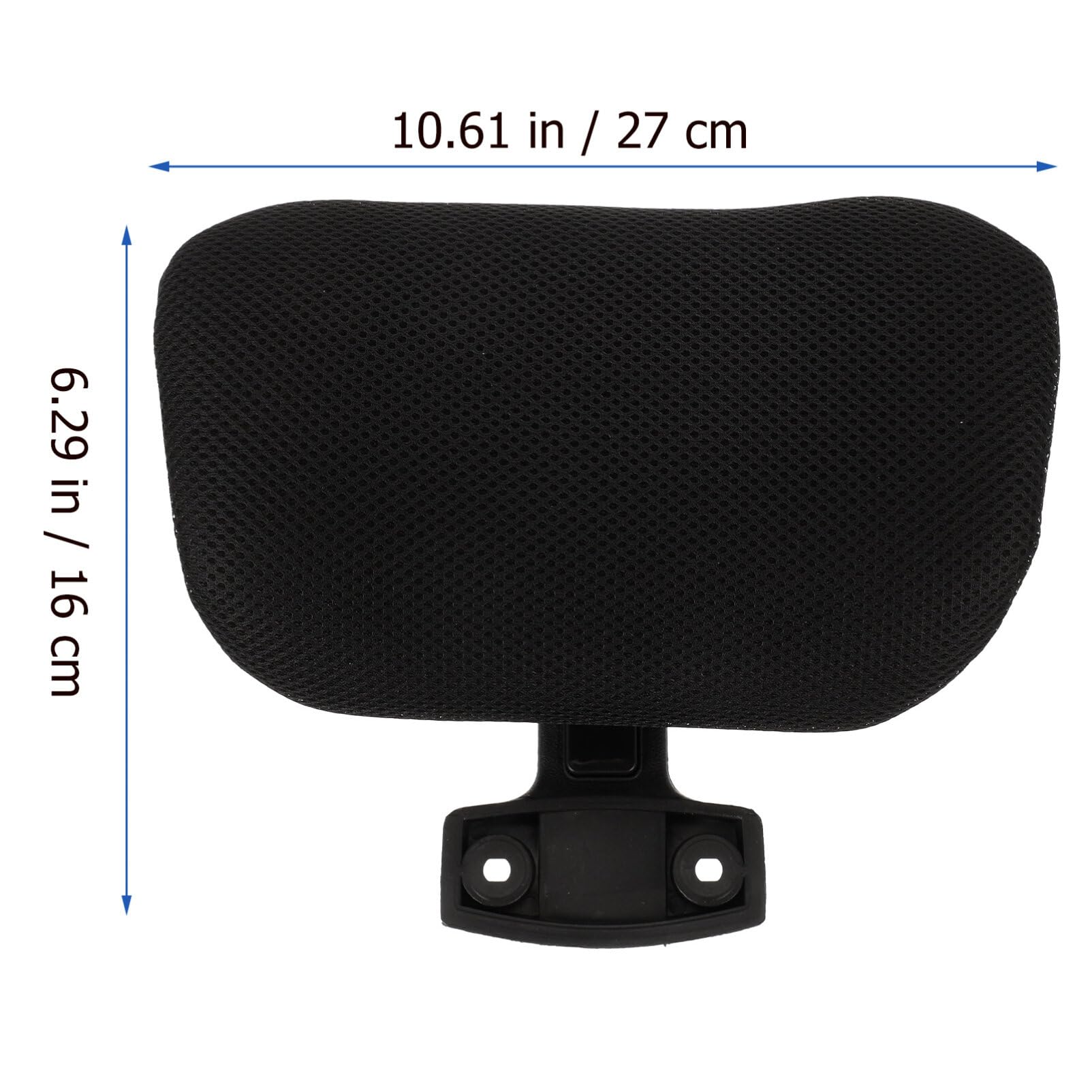1set Adjustable Ergonomic Headrest for Office Chairs Comfortable Neck Support Pillow for Computer Work Height-Adjustable Cushion Attachment for Enhanced Comfort and