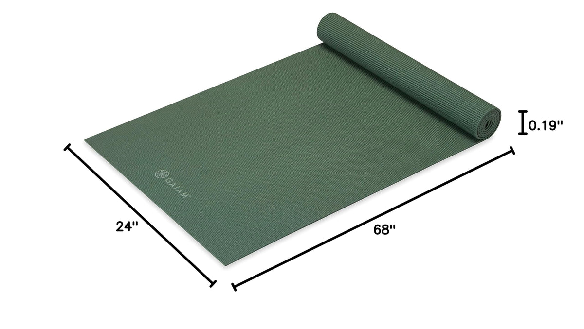 Premium Yoga Mat, 5mm Non-Slip Exercise Mat (Sagebrush)