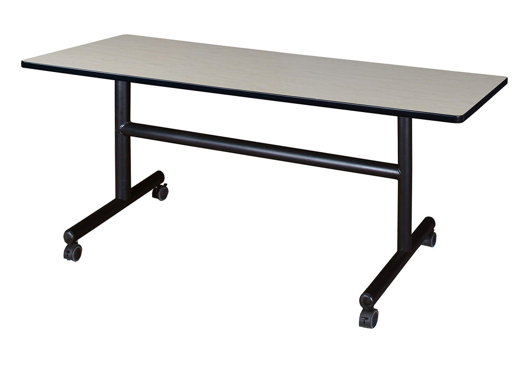 Kobe 60 x 30 in. Flip-Top Training Nesting Table- Maple