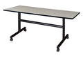 Kobe 60 x 30 in. Flip-Top Training Nesting Table- Maple