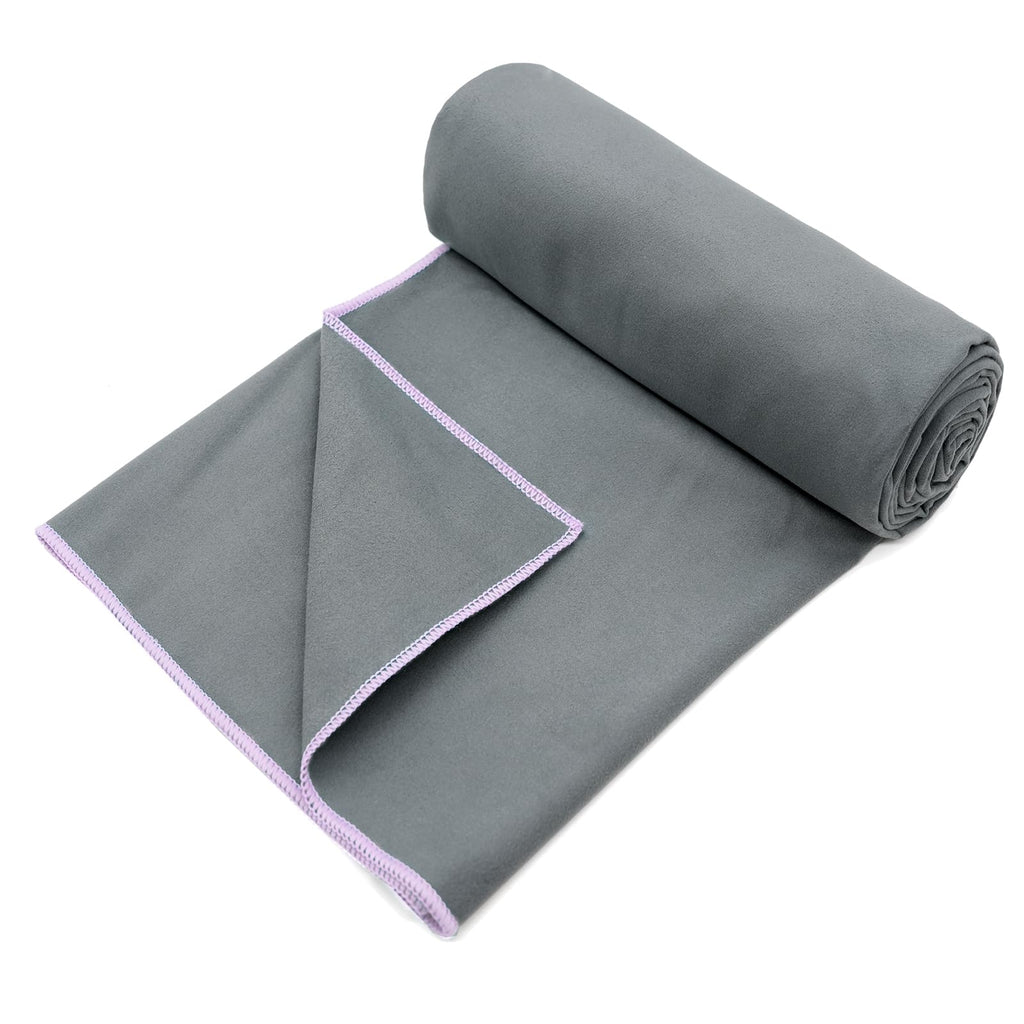 Hot Yoga Mat Towel, Ultra-Absorbent Microfiber 72" x 26.5"