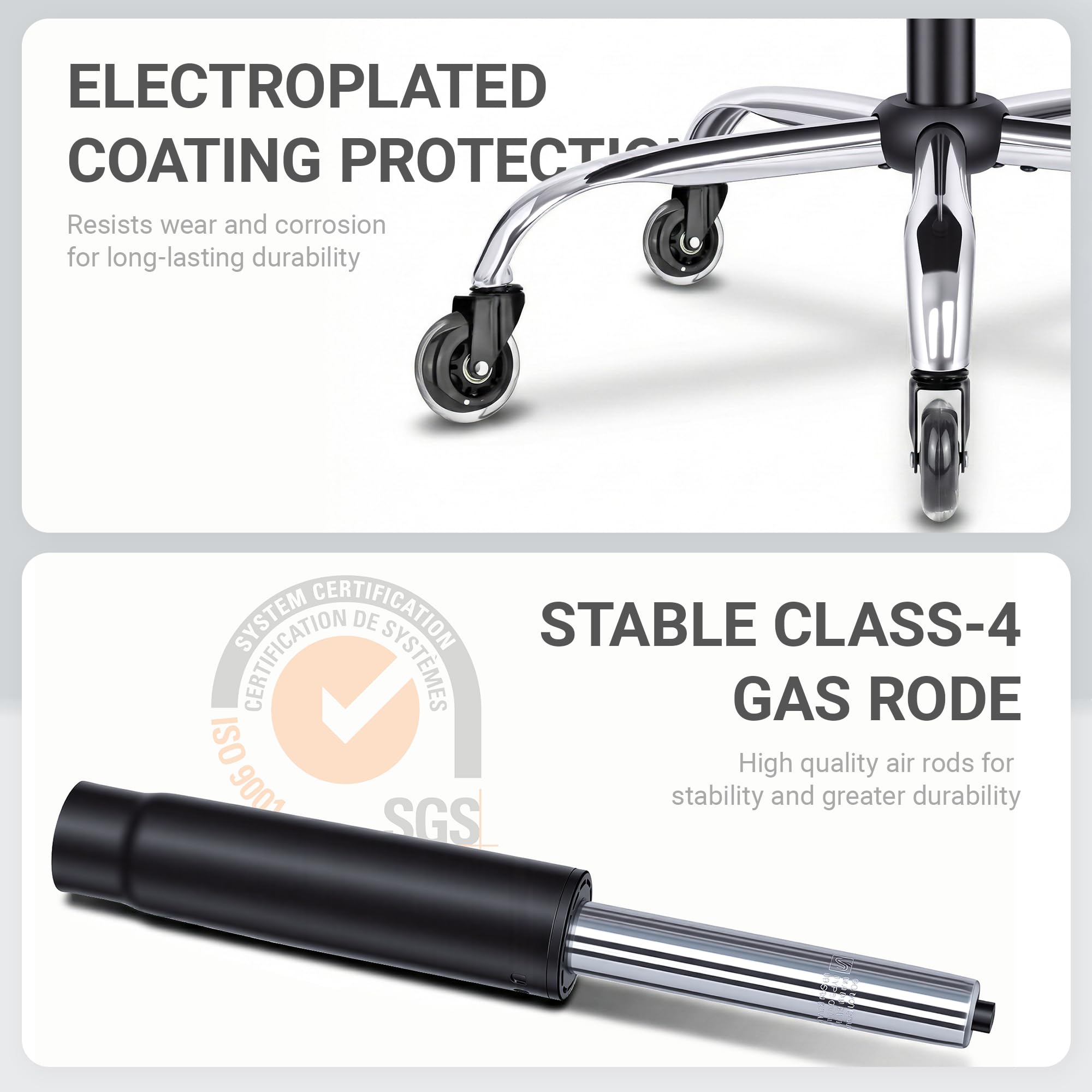 Big and Tall Office Chair for Heavy People, 500LBS High Back Extra Wide Executive PU Leather Office Chair with Flip-Up Armrests, Quiet Rubber Wheels, Comfortable Home Office Desk Chair(Brown)