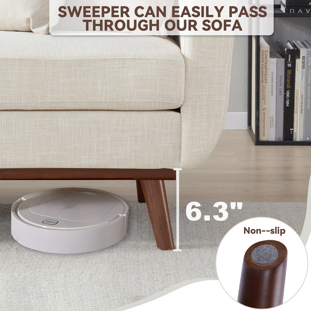 77.2" W Loveseat Sofa, Solid & Easy to Install Small Couch for Bedroom Office Apartment, Beige