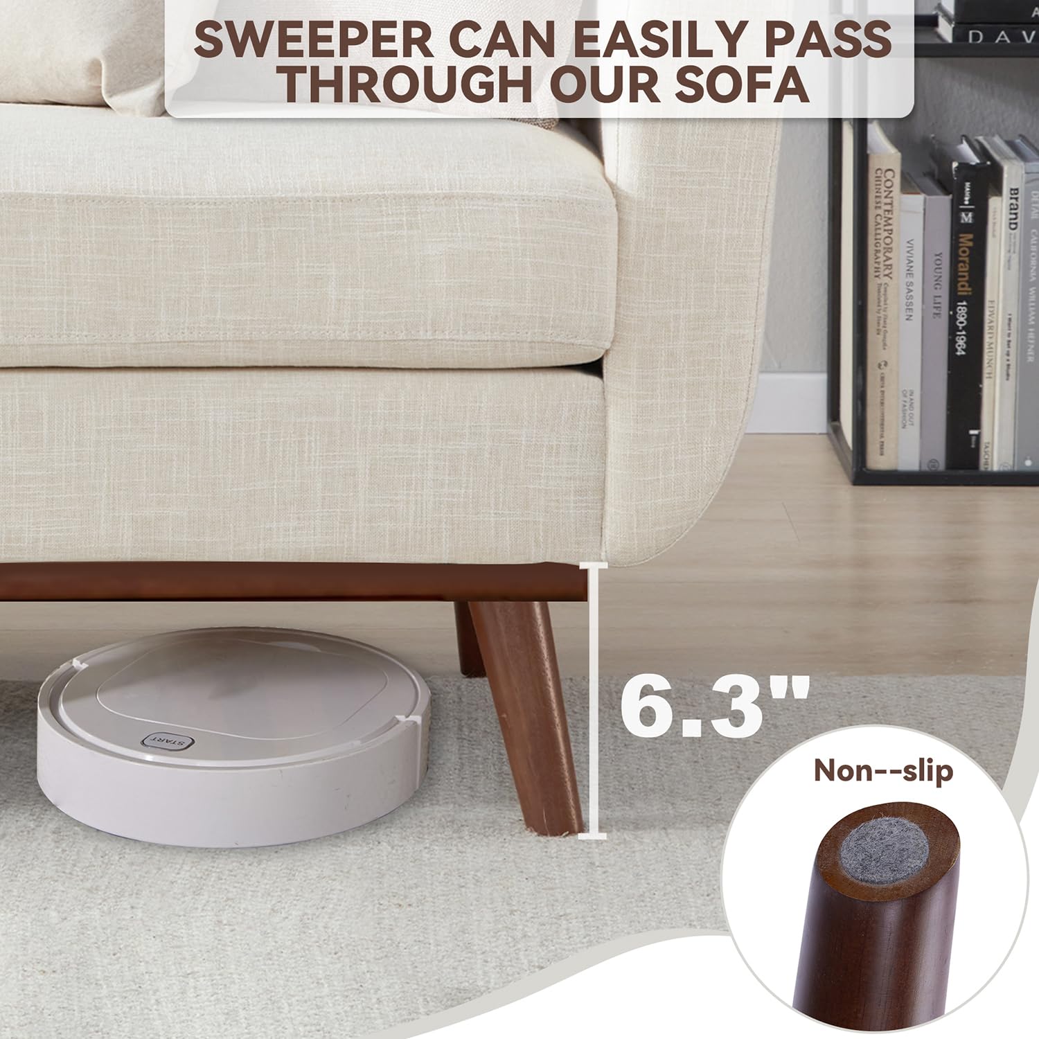 77.2" W Loveseat Sofa, Solid & Easy to Install Small Couch for Bedroom Office Apartment, Beige