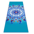 Non Slip Hot Yoga Towel, 100% Microfiber Non Slip Yoga Mat Towel for Hot Yoga, Pilates and Fitness, Exclusive Corner Pockets Design + Free Spray Bottle