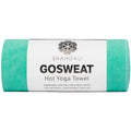 Hot Yoga Towel - Suede - 100% Microfiber, Super Absorbent, Bikram Yoga Towel - Exercise, Fitness, Pilates, and Yoga Gear. Teal 26.5" x 72"