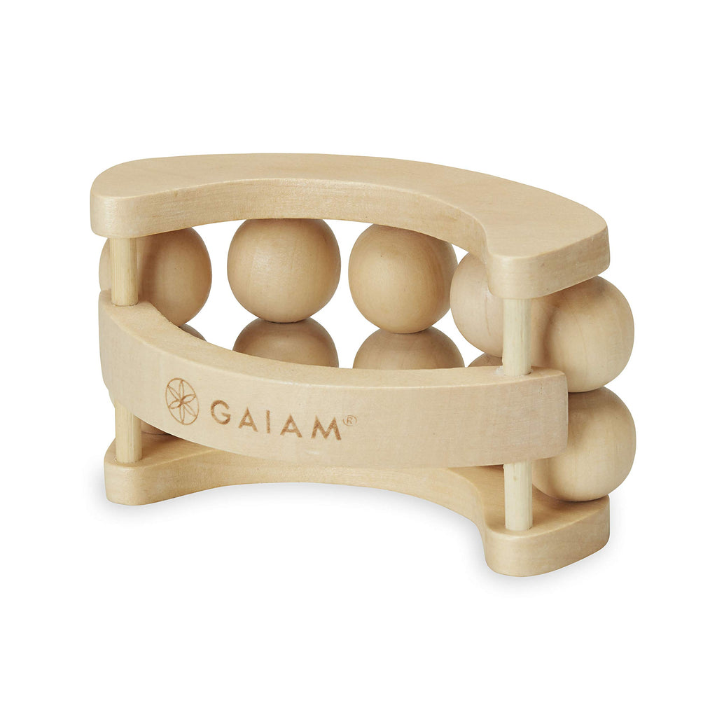 Relax Massage Ball Roller, Handheld Wooden Tool