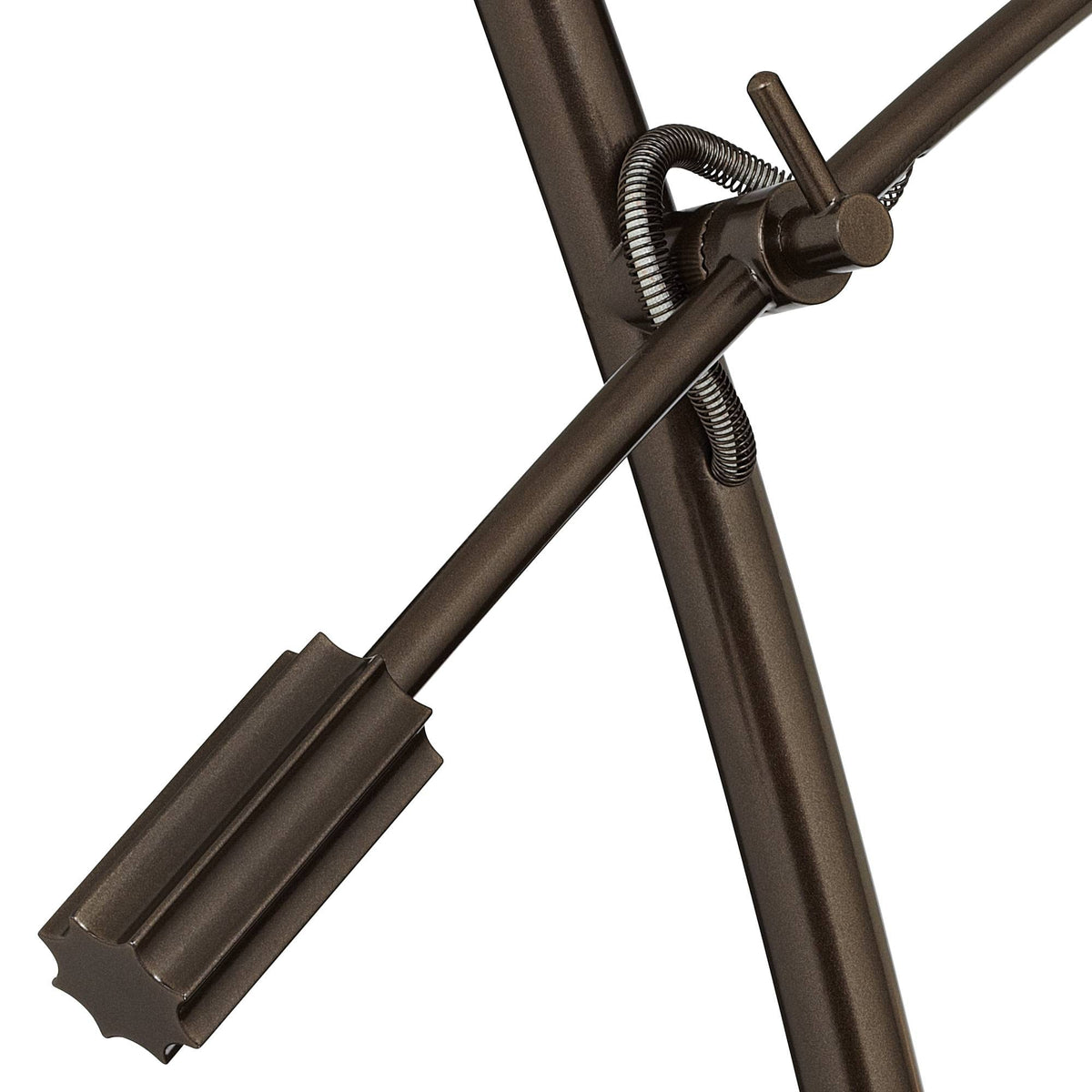 Bronze Boom Arc 69" Tall Floor Lamp with USB Dimmer