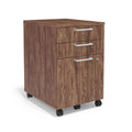 Essentials Mobile Pedestal File, 3-Drawer, Espresso