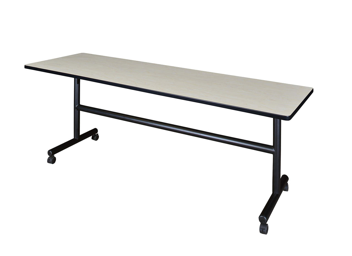 Kobe 84 x 24 in. Flip-Top Training Nesting Table- Maple
