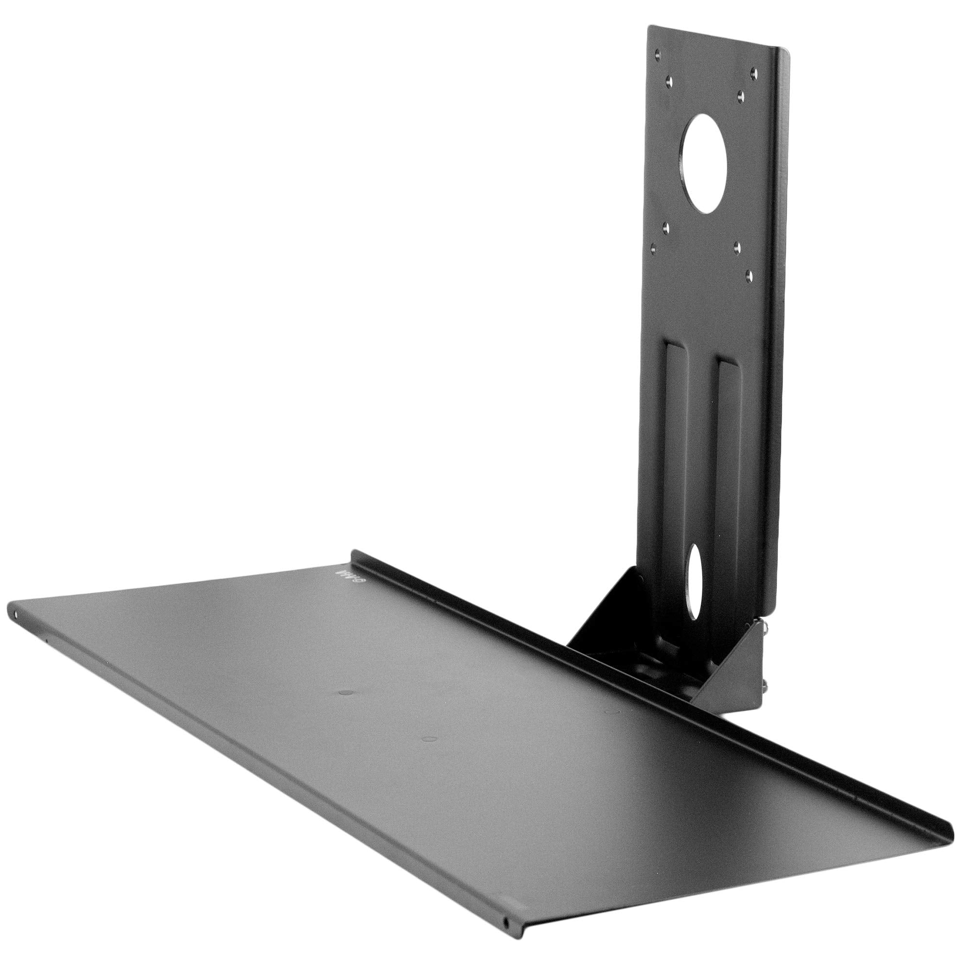 Computer Keyboard and Mouse Platform Tray VESA Mount Attachment 25.5 x 8 inch Surface