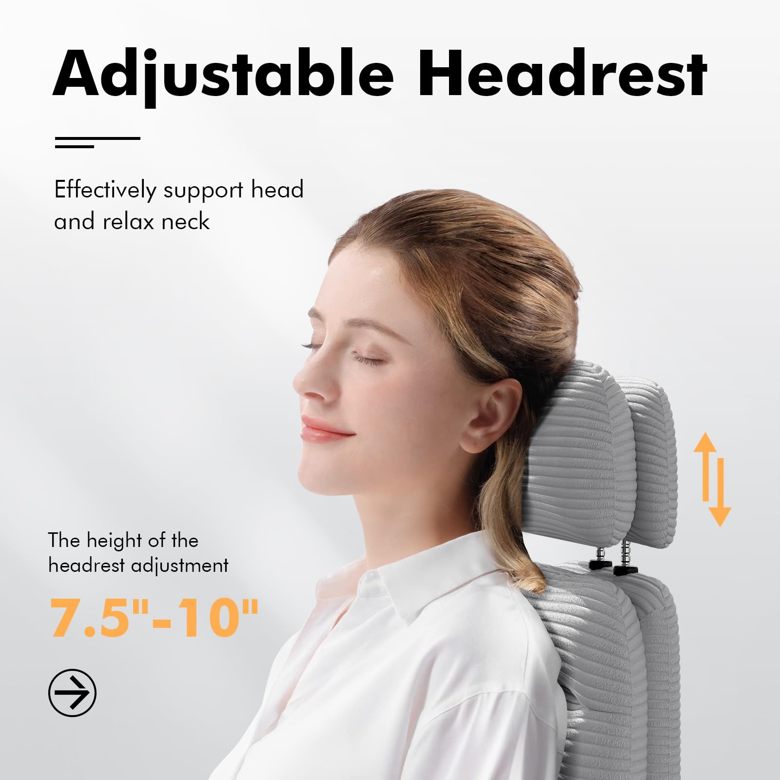 Criss Cross Legged Office Chair with Flip-up Arms, Footrest, G800 Plus