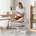 Criss Cross Legged Office Chair with Flip-up Arms, Footrest, G800 Plus