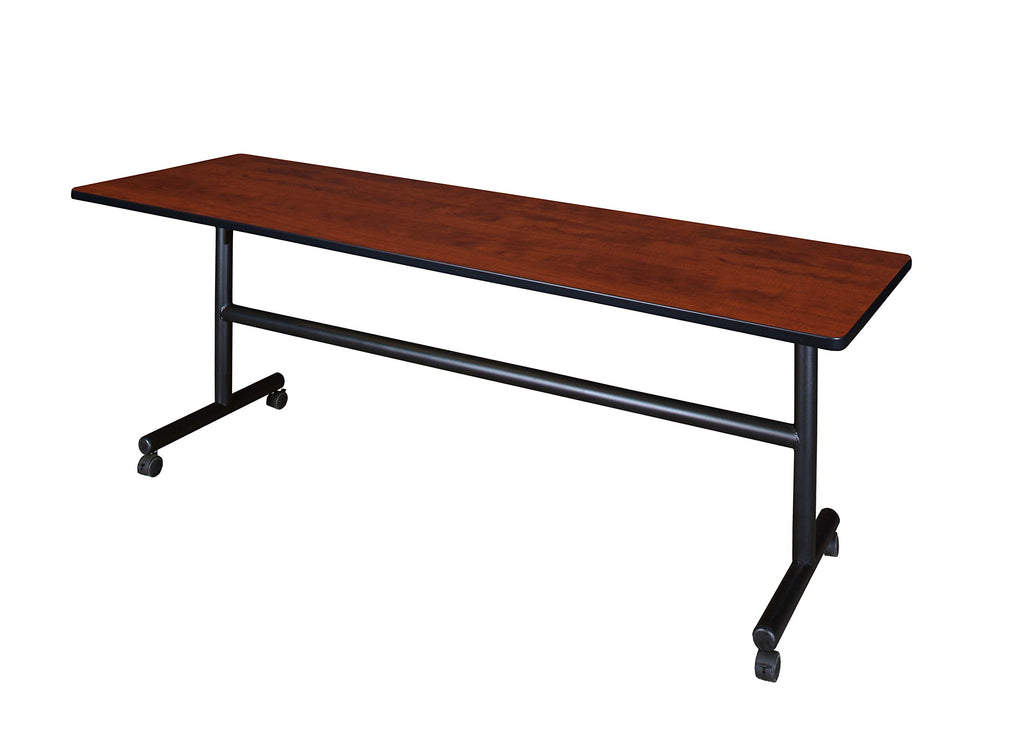 Kobe 84 x 24 in. Flip-Top Training Nesting Table- Cherry