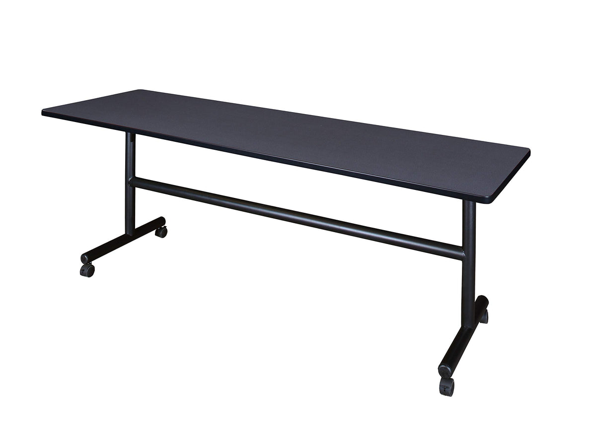 Kobe 84 x 24 in. Flip-Top Training Nesting Table- Grey