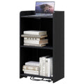 Podium Stand - Portable Podium Stand with 4 Rolling Wheels, Pulpits for Churches with Adjustable Shelf, Hostess Stand, Mobile podiums for Church, Classroom, Office (with Charging Station)