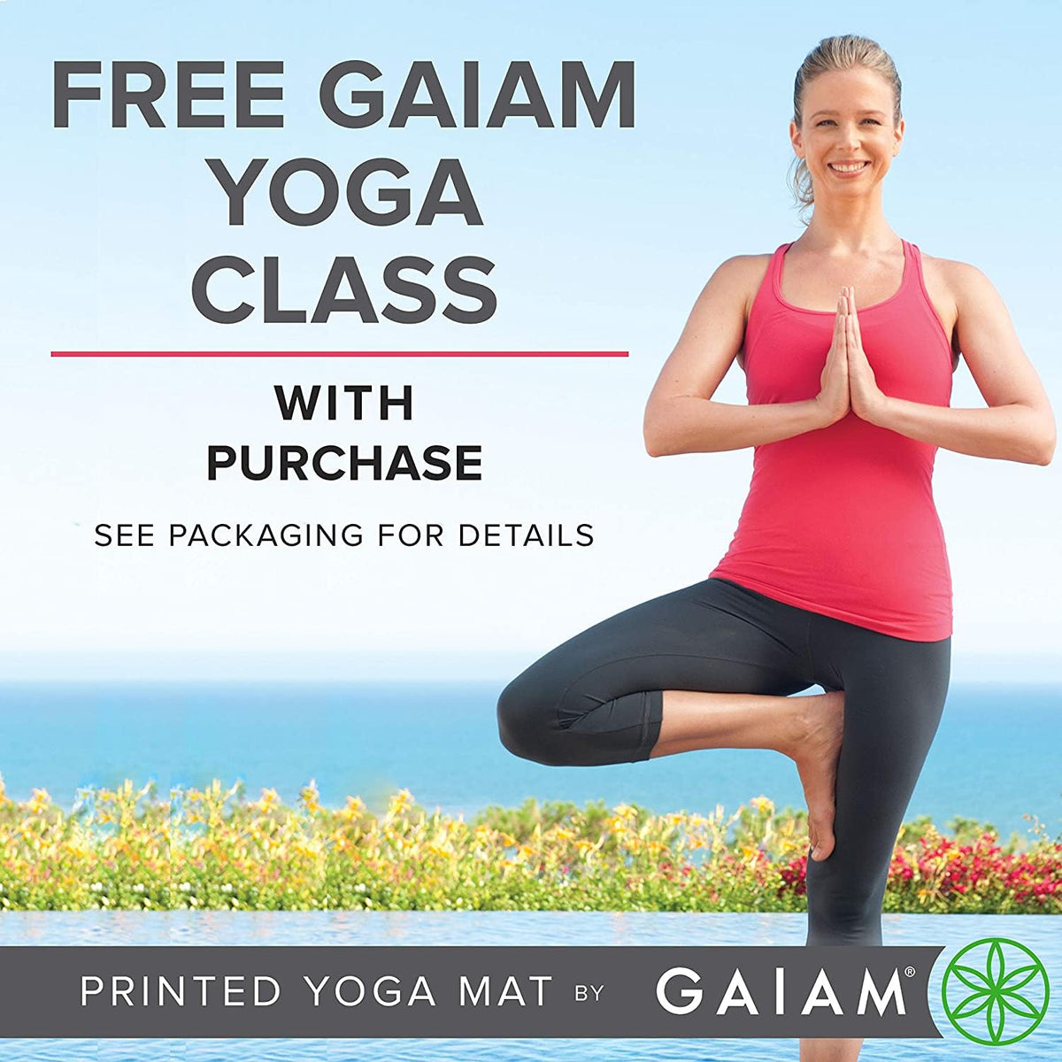Premium Yoga Mat, 5mm Non-Slip Exercise Mat (Sagebrush)