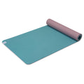 Performance TPE Yoga Mat, 6mm Non-Slip (Seafoam/Dusty Pink)
