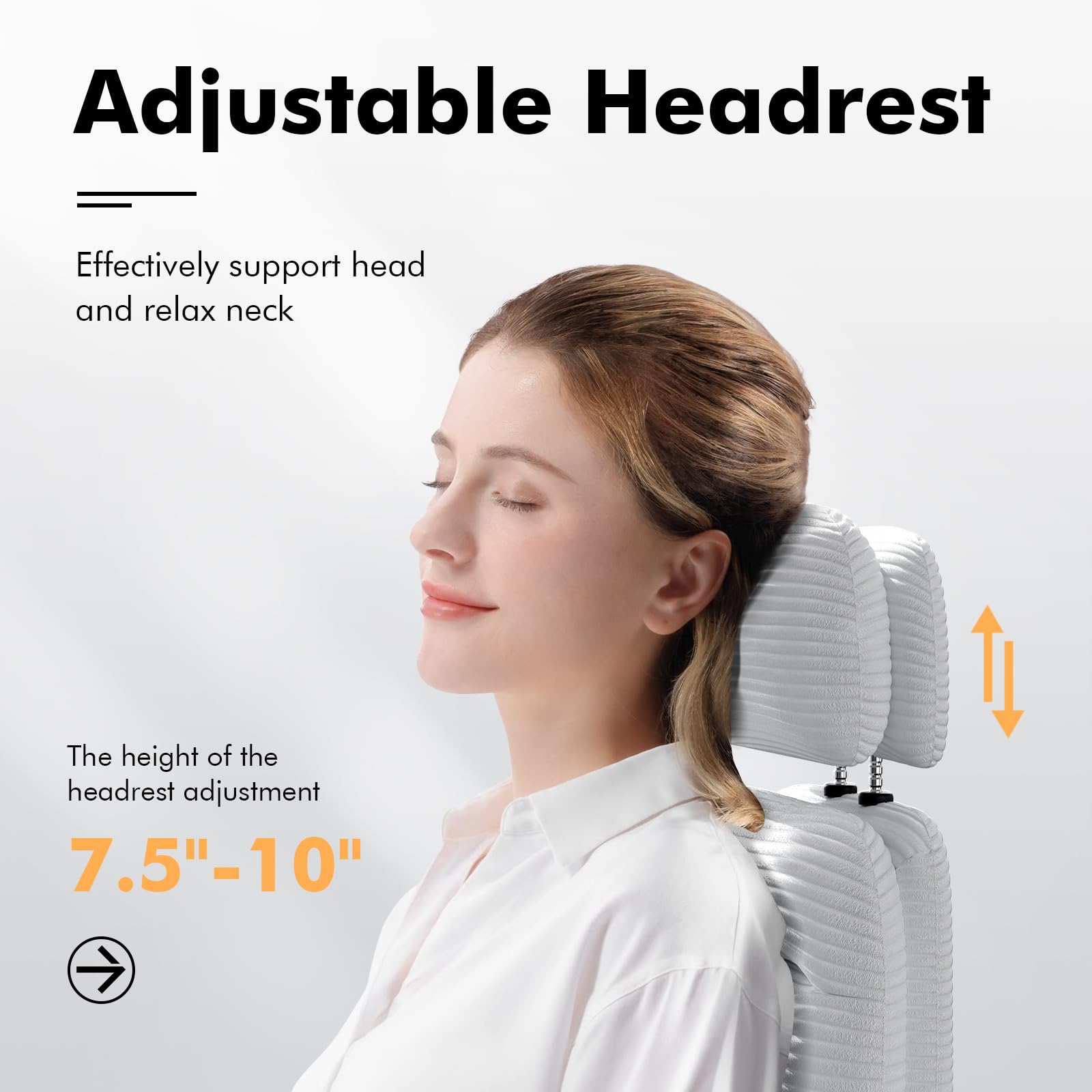 Criss Cross Legged Office Chair with Flip-up Arms, Footrest, G800 Plus