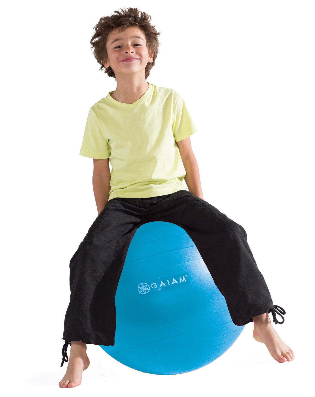 Kids Balance Ball Exercise Stability Yoga Ball, Blue, 45cm