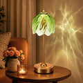 Cordless Flower Table Lamp, 5200mAh Small Rechargeable Touch Lamp