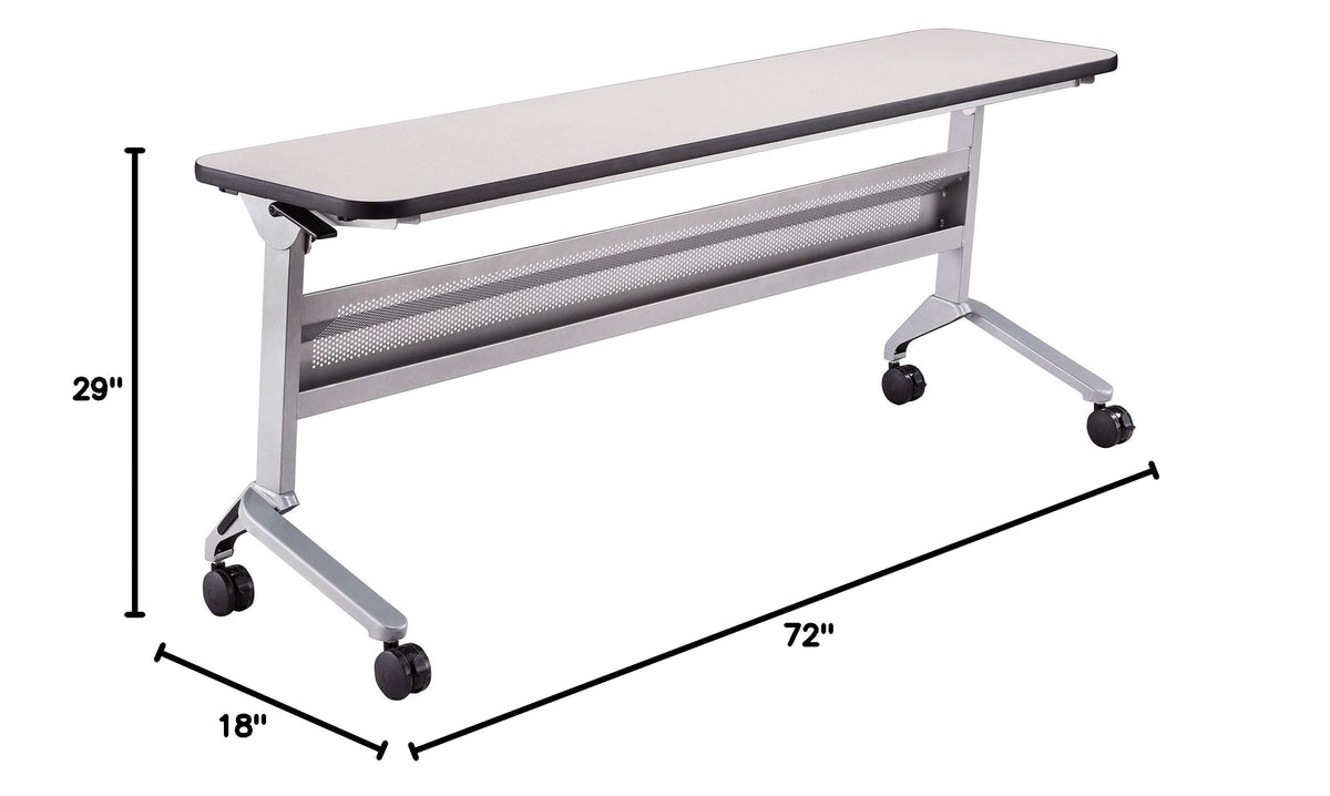 Flip-N-Go® 18 x 72 Rectangular Training Table, LPL