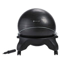 Classic Backless Balance Ball Chair, Charcoal