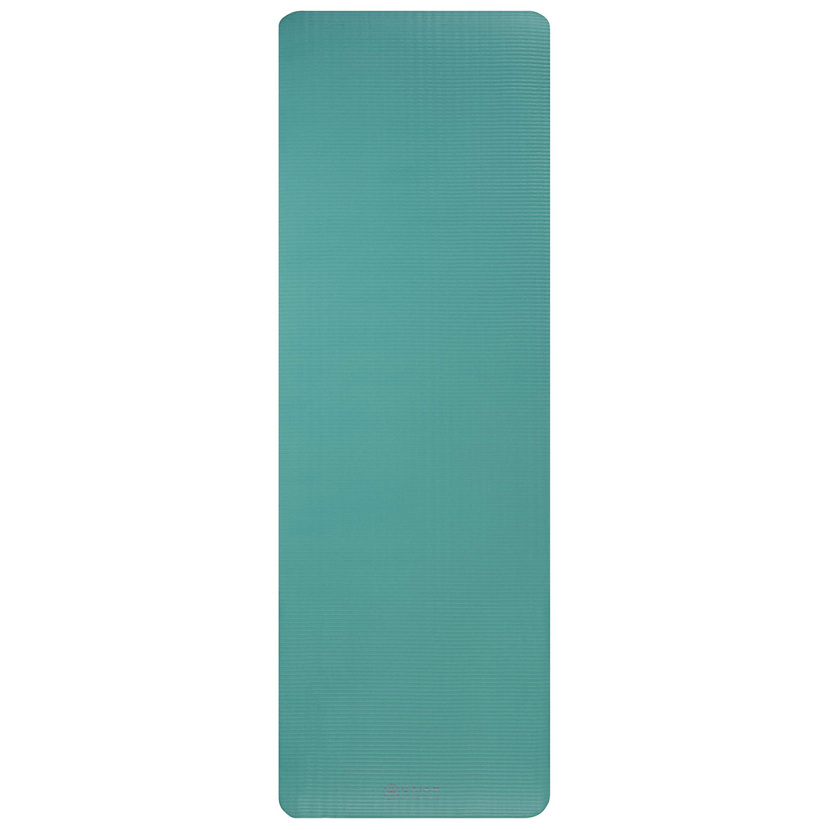 Essentials Thick Yoga Mat with Easy-Cinch Strap (Teal, 10mm)