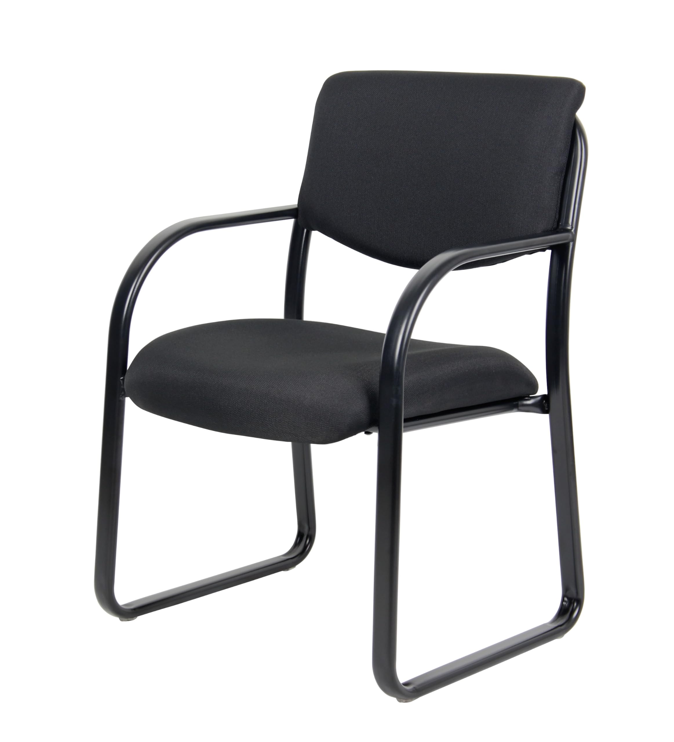 Fabric Guest Chair in Black