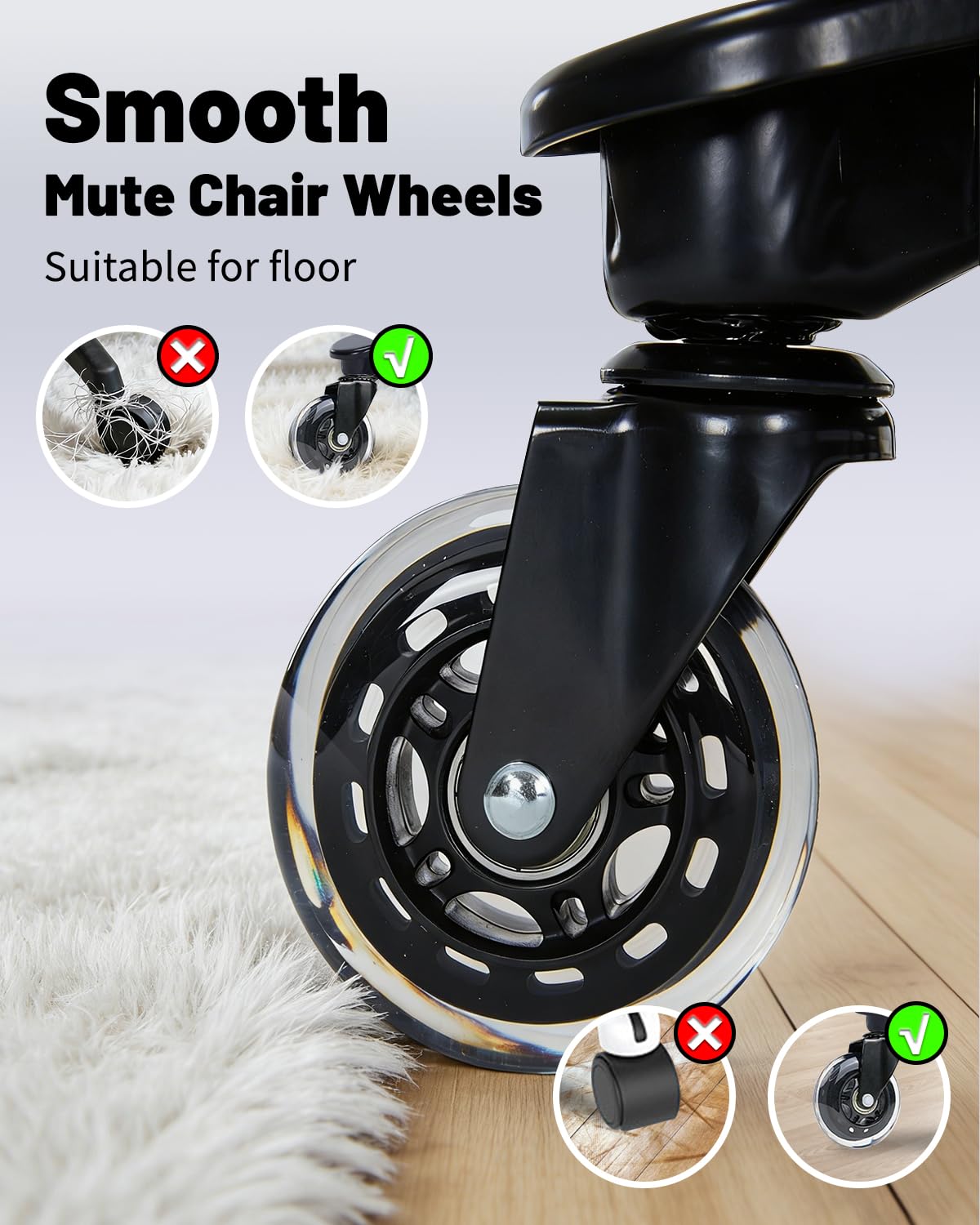 800LBS Big and Tall Office Chair with Foot Rest, Heavy Duty Executive Reclining Chair for Heavy People, Extra Wide Seat and Mobile Lumbar,High Back Large Computer Desk Chair for Home Office