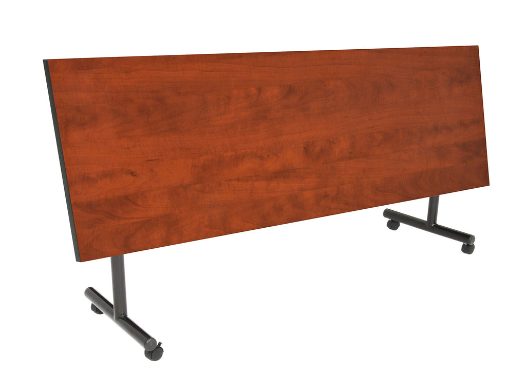 Kobe 84 x 24 in. Flip-Top Training Nesting Table- Cherry
