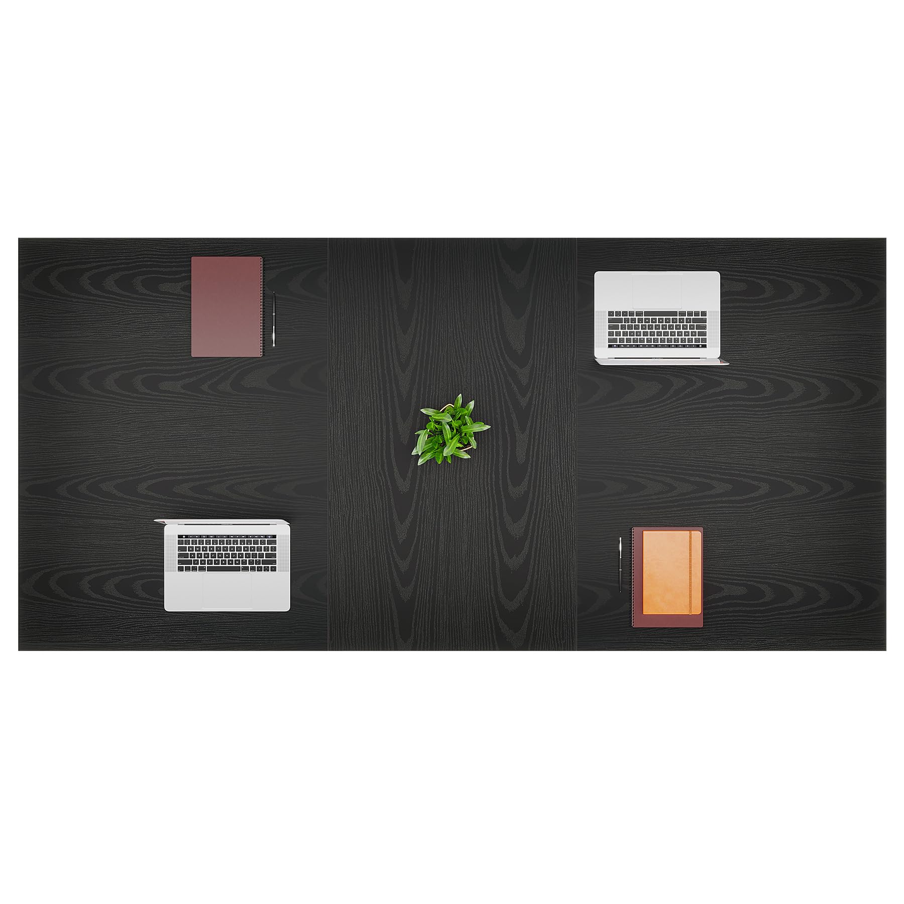 5FT Small Conference Table for 4 to 6, Modern Meeting Table with Strong Metal Frame for Office Meeting Conference Room