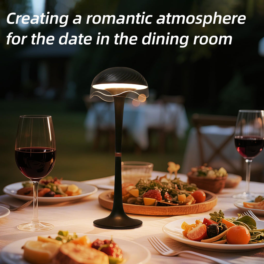 Rechargeable Table Lamp, LED Cordless Table Lamp