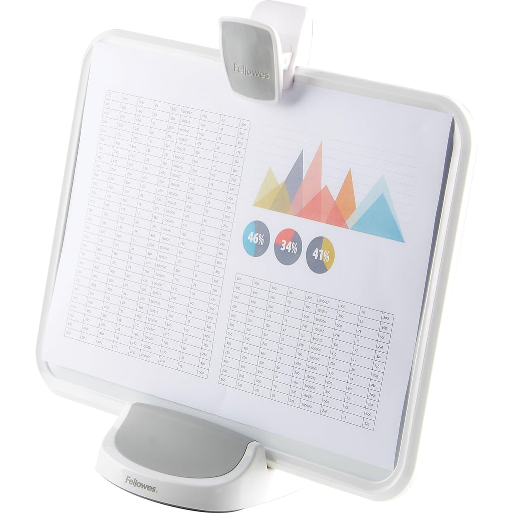 Series Document Lift/Holder, White/Gray