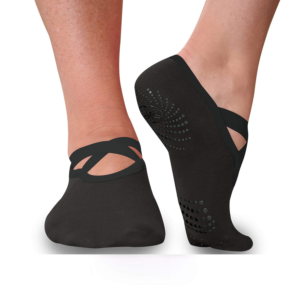 Grippy Yoga Socks, Non-Slip, Barre & Pilates (2PK Midnight)