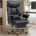 Big and Tall Gaming Chair 400lbs Heavy Duty Office Chair with Foot Rest & Ergonomic Pocket Spring Cushion, High Back Lumbar Support for Lower Back Pain Relief, White/Black