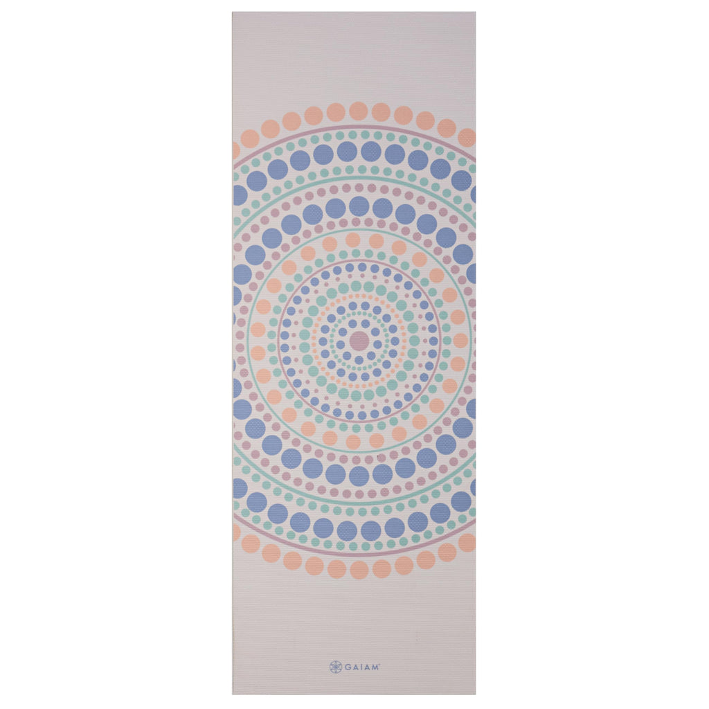 Premium Yoga Mat, 6mm Thick Print Mat (Rainbow Trance)