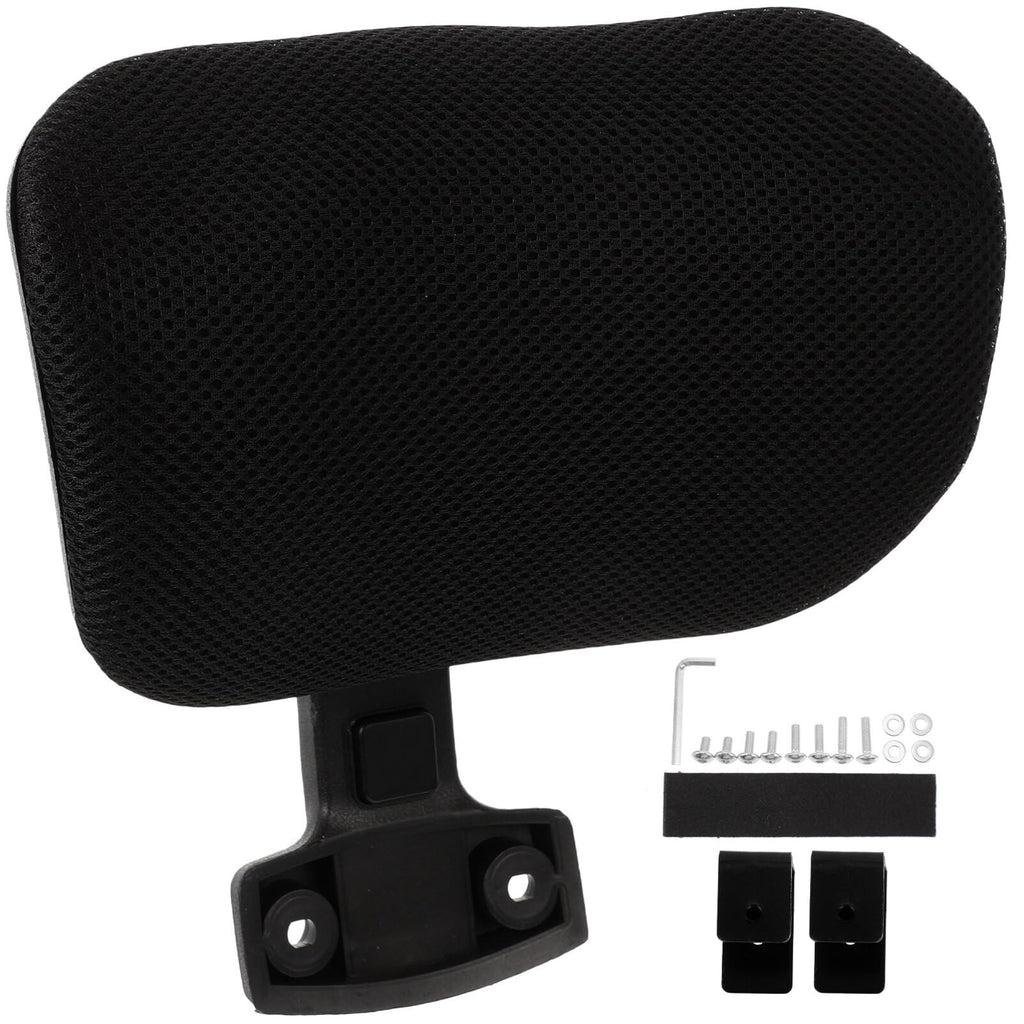 1set Adjustable Ergonomic Headrest for Office Chairs Comfortable Neck Support Pillow for Computer Work Height-Adjustable Cushion Attachment for Enhanced Comfort and