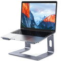 Aluminum Laptop Stand, Ergonomic Detachable Computer Stand, Notebook Holder, Laptop Mount Compatible with Air, Pro, Dell, HP, Lenovo More 10-15.6" Laptops, Space Gray