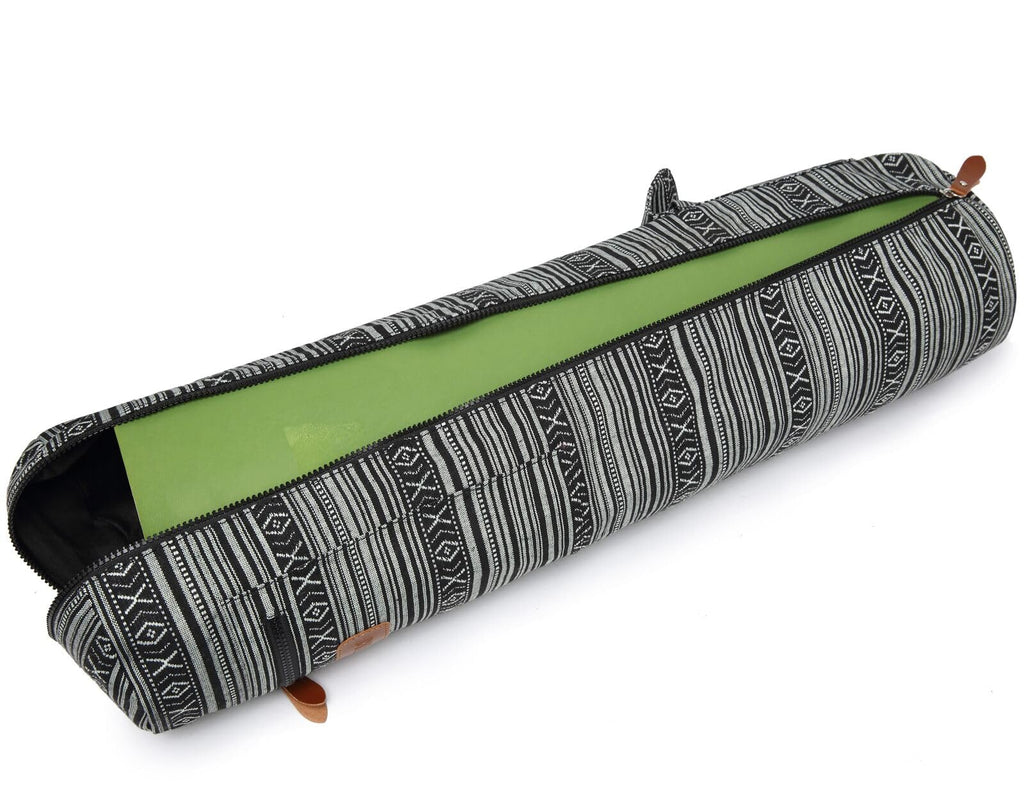 Yoga Mat Bag for Women & Men, Full-Zip Canvas