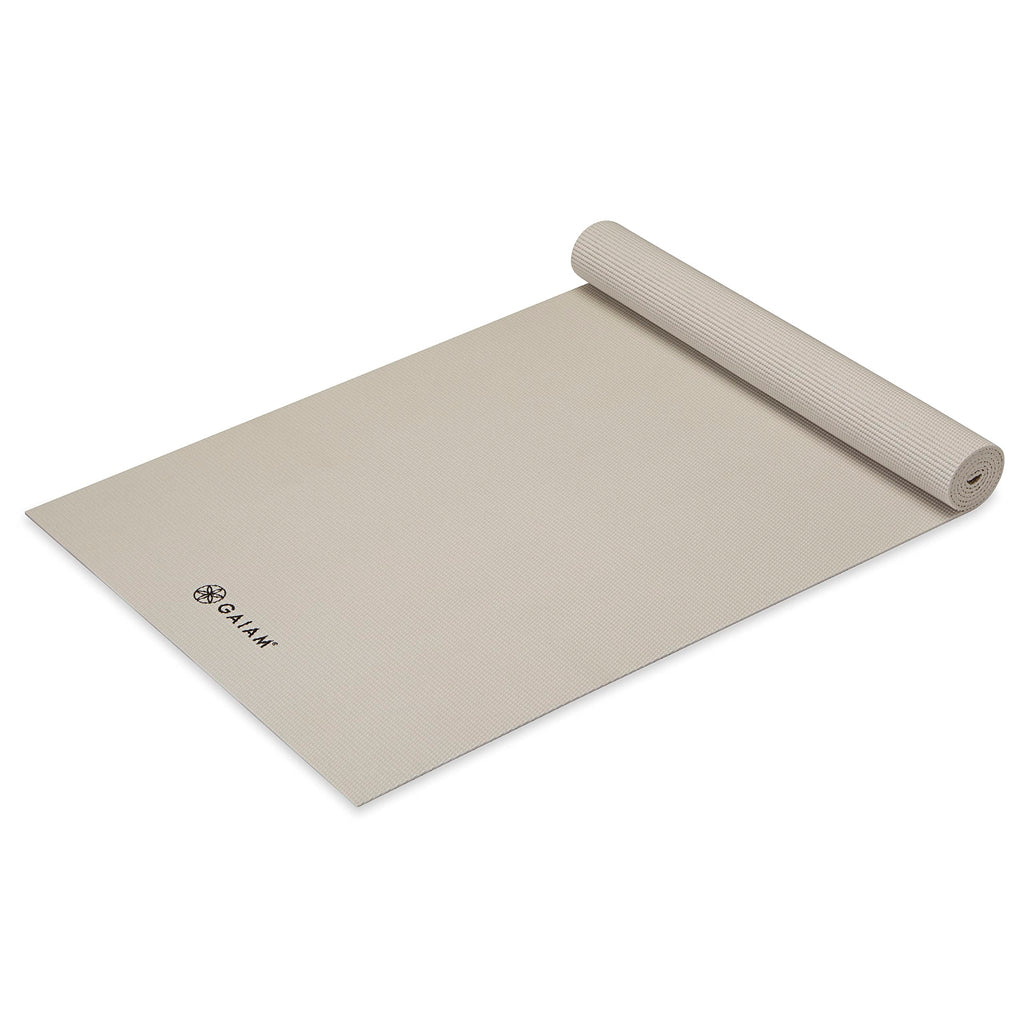 Premium Yoga Mat, 5mm Non-Slip Exercise Mat (Sandstone)
