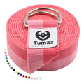 Yoga Strap for Stretching with Adjustable D-Ring, 6/8/10 ft